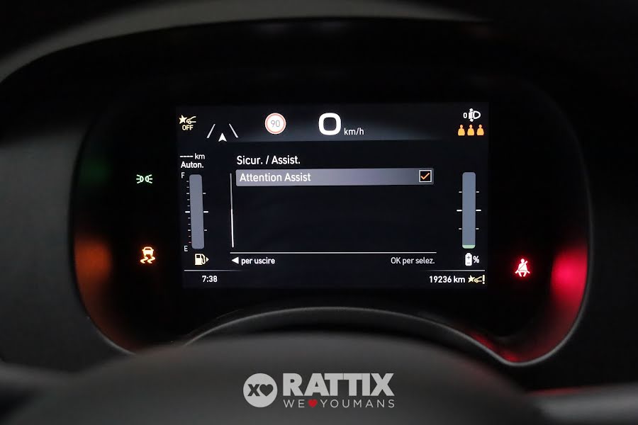 Fiat Panda Pandina 1.0 Firefly Hybrid 70CV Cross Rosso Passione Pastello  Aziendale foto 19