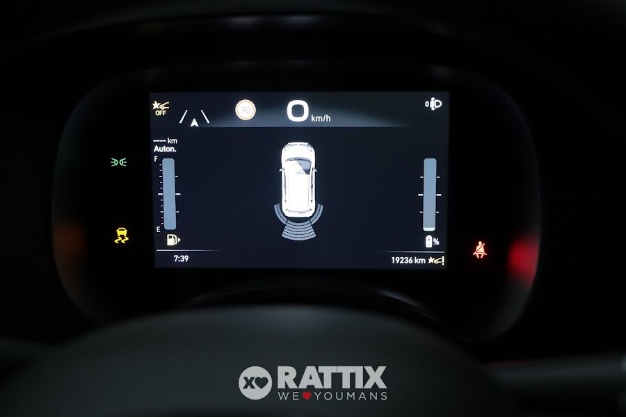 Fiat Panda Pandina 1.0 Firefly Hybrid 70CV Cross Rosso Passione Pastello  Aziendale foto 16