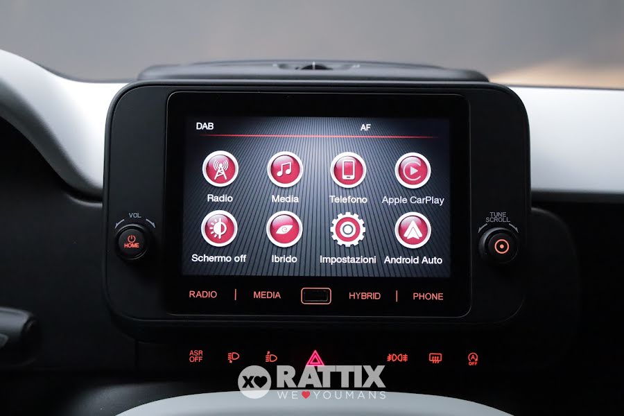 Fiat Panda Pandina 1.0 Firefly Hybrid 70CV Cross Rosso Passione Pastello  Aziendale foto 22