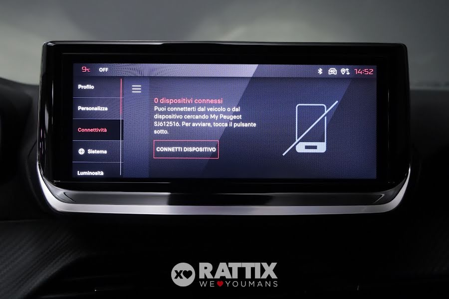 Peugeot 2008 1.2 Puretech 100CV Allure Bianco Okenite  Aziendale foto 19