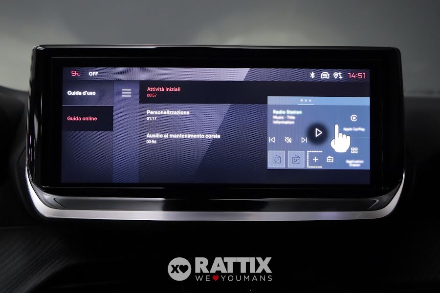 Peugeot 2008 1.2 Puretech 100CV Allure Bianco Okenite  Aziendale foto 24