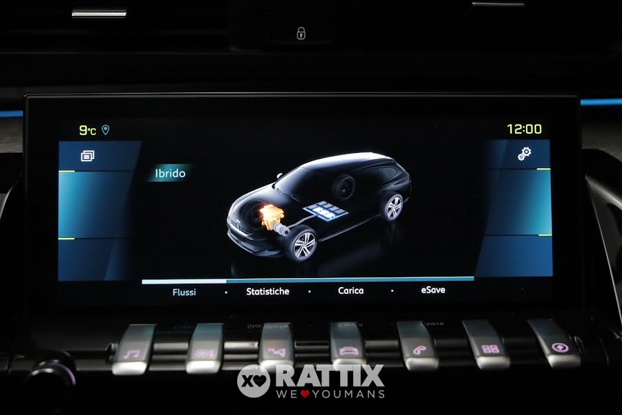 Peugeot 508 SW 1.6 Hybrid 225CV GT Pack e-EAT8 + tetto apribile  Nero Perla  Aziendale foto 24