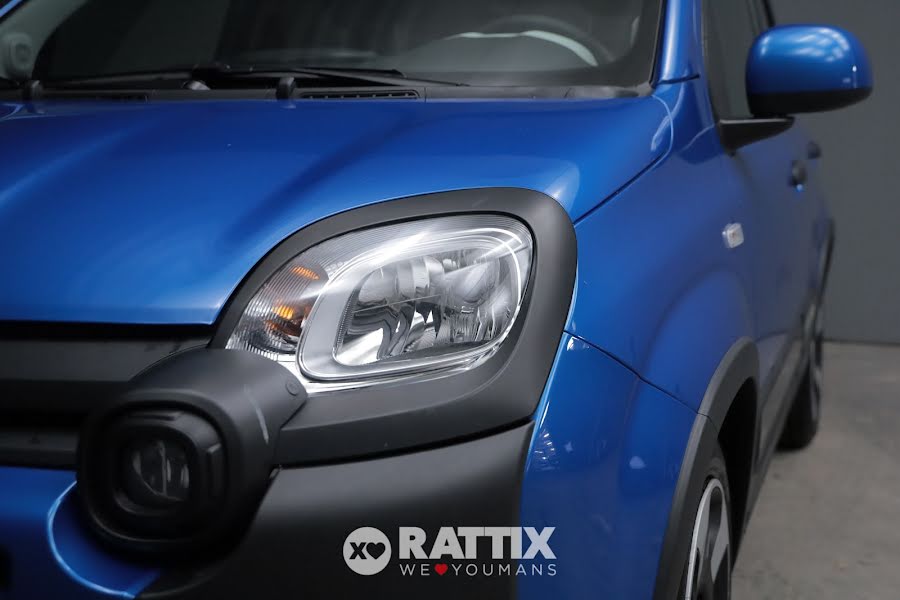 Fiat Panda Pandina 1.0 Firefly Hybrid 70CV Cross Blu Italia Metallizzato  Aziendale foto 3