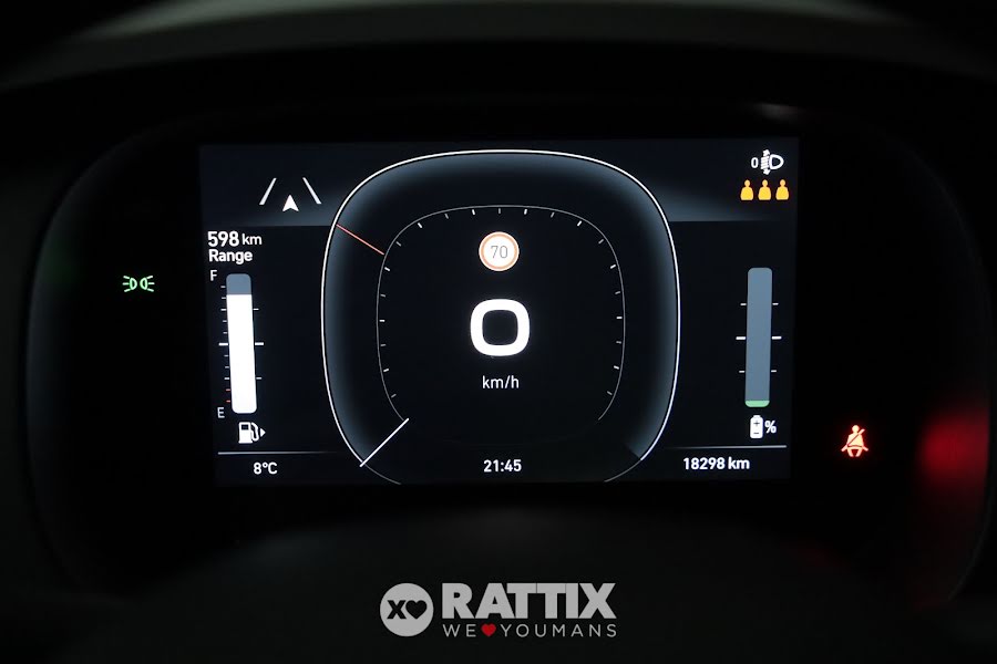 Fiat Panda Pandina 1.0 Firefly Hybrid 70CV Cross Blu Italia Metallizzato  Aziendale foto 15