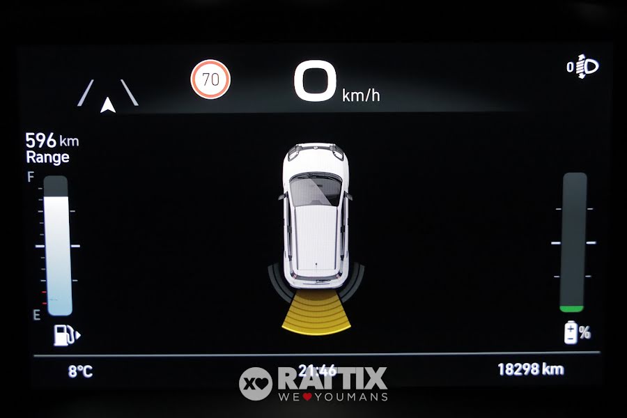 Fiat Panda Pandina 1.0 Firefly Hybrid 70CV Cross Blu Italia Metallizzato  Aziendale foto 16