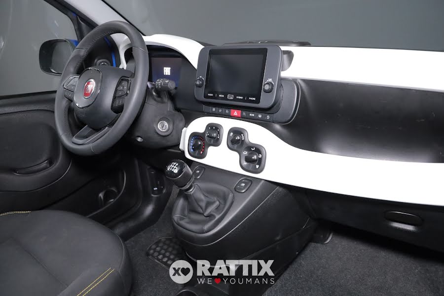 Fiat Panda Pandina 1.0 Firefly Hybrid 70CV Cross Blu Italia Metallizzato  Aziendale foto 17