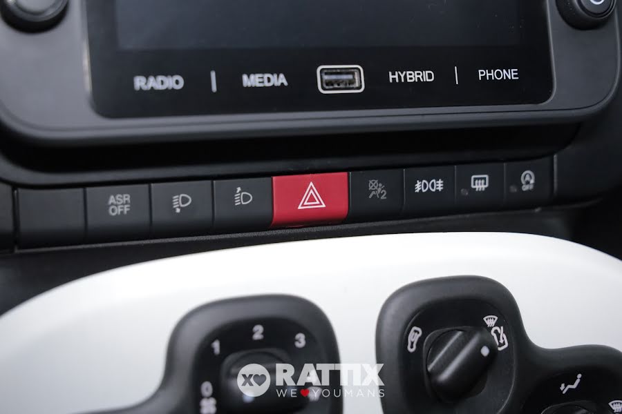 Fiat Panda Pandina 1.0 Firefly Hybrid 70CV Cross Blu Italia Metallizzato  Aziendale foto 28