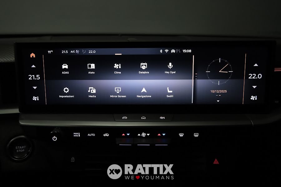 Opel Grandland 1.2 Hybrid 145CV GS e-DCS6 Kristall Silver  Aziendale foto 24