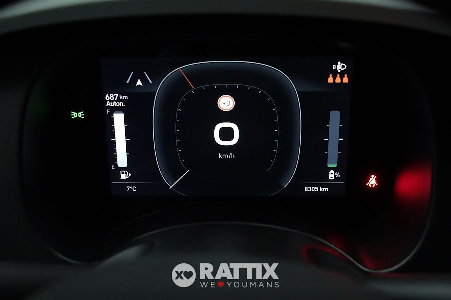 Fiat Panda Pandina 1.0 Firefly Hybrid 70CV Cross Nero Cinema  Aziendale foto 15