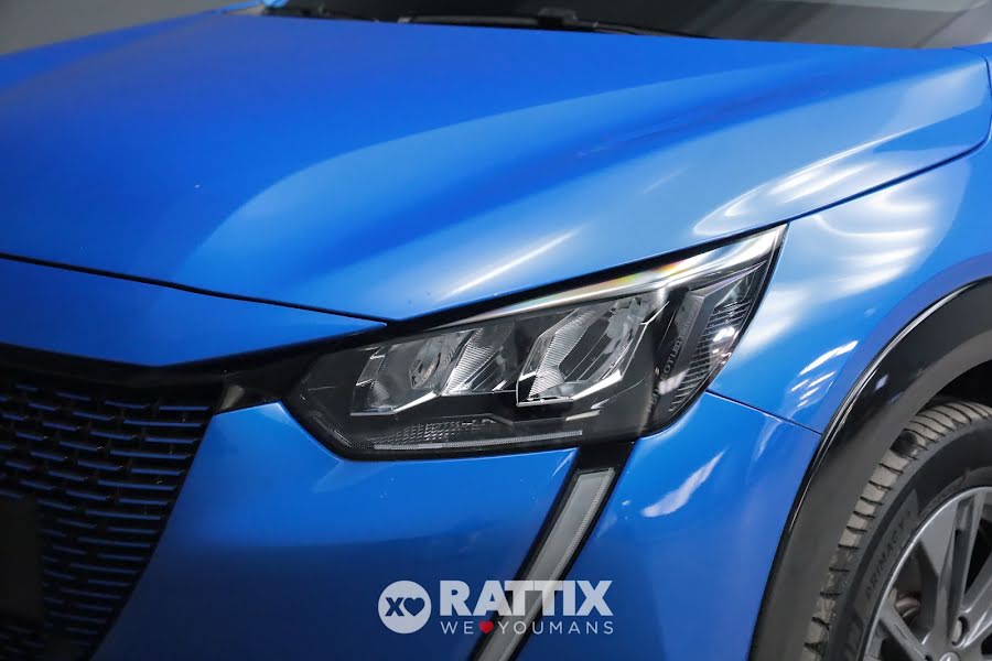 Peugeot e-208 motore elettrico 100kW Allure Pack  Blu Vertigo  Aziendale foto 3