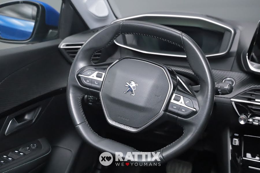 Peugeot e-208 motore elettrico 100kW Allure Pack  Blu Vertigo  Aziendale foto 11