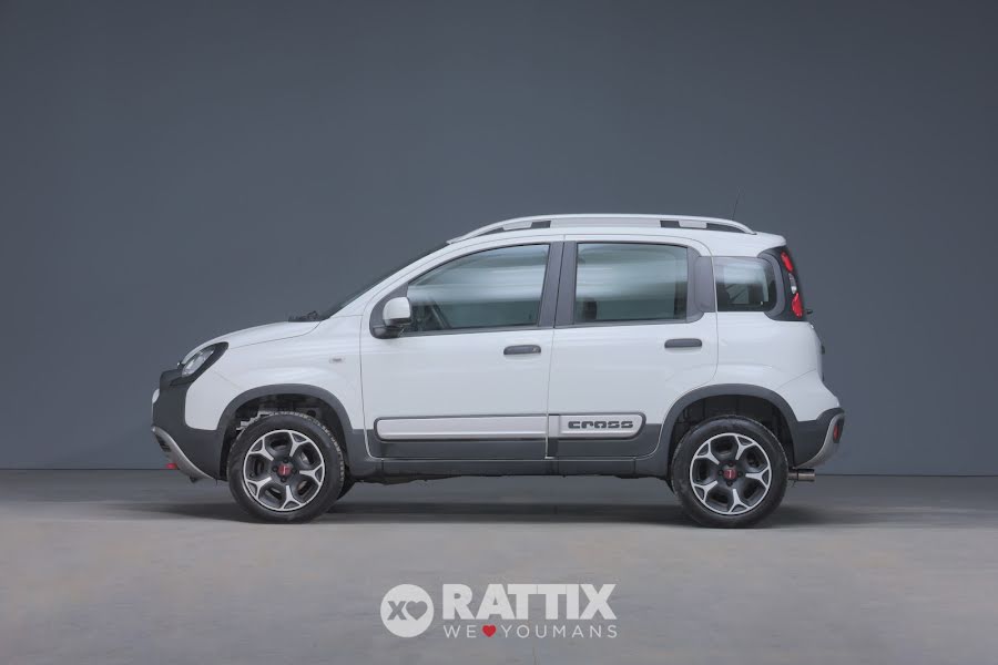 Fiat Panda 0.9 t.air t. 85CV Cross Bianco Gelato Pastello  Aziendale foto 2