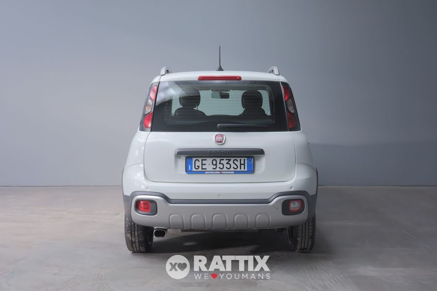Fiat Panda 0.9 t.air t. 85CV Cross Bianco Gelato Pastello  Aziendale foto 5