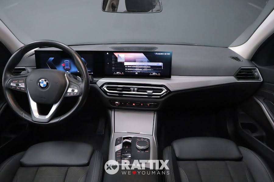 BMW 316 d Touring 2.0 Mhev 48V Auto + tetto apribile  Nero  Aziendale foto 9