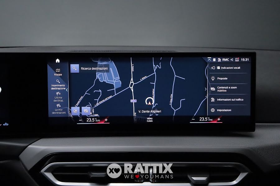 BMW 316 d Touring 2.0 Mhev 48V Auto + tetto apribile  Nero  Aziendale foto 18