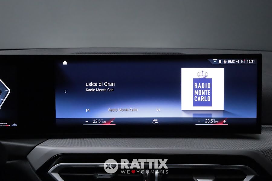 BMW 316 d Touring 2.0 Mhev 48V Auto + tetto apribile  Nero  Aziendale foto 19