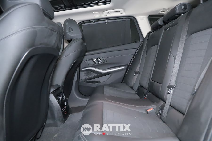 BMW 316 d Touring 2.0 Mhev 48V Auto + tetto apribile  Nero  Aziendale foto 26