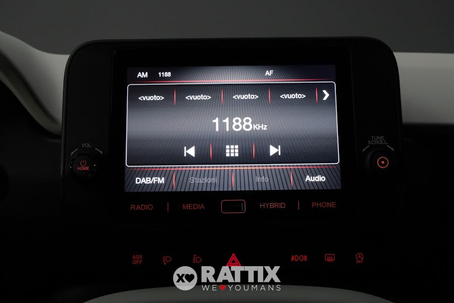 Fiat Panda Pandina 1.0 Firefly Hybrid 70CV Cross Rosso Passione Pastello  Aziendale foto 21