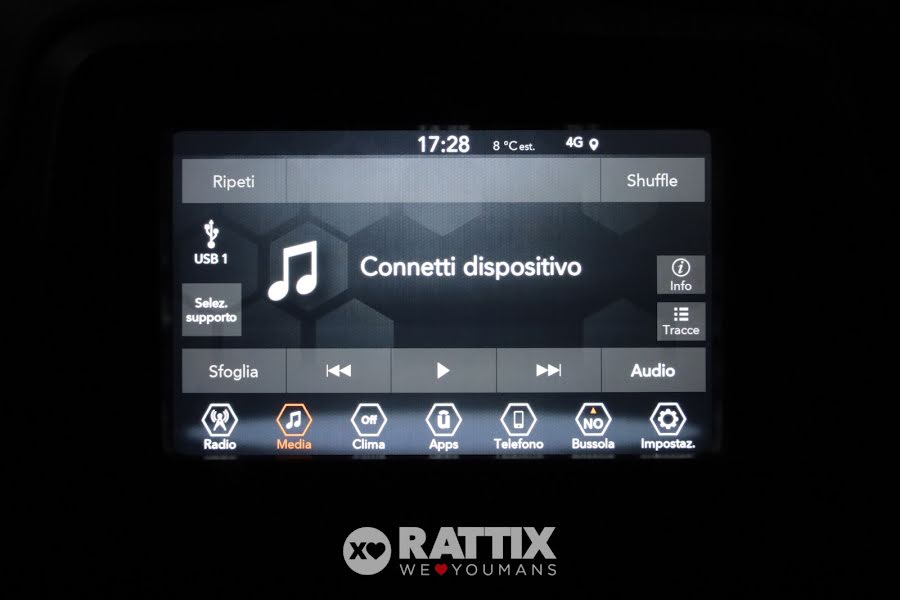 Jeep Renegade 1.0 t3 120CV Limited 2wd Grigio  Aziendale foto 23