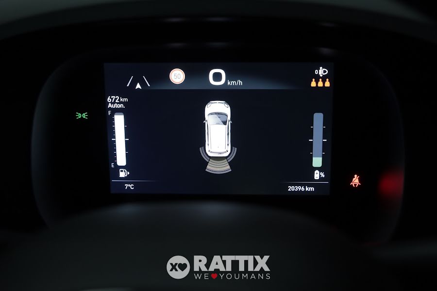 Fiat Panda Pandina 1.0 Firefly Hybrid 70CV Cross Rosso Passione Pastello  Aziendale foto 15