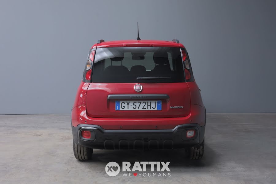 Fiat Panda Pandina 1.0 Firefly Hybrid 70CV Cross Rosso Passione Pastello  Aziendale foto 5