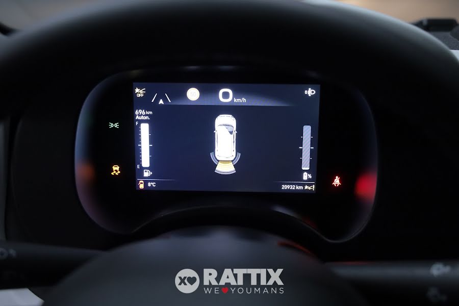 Fiat Panda Pandina 1.0 Firefly Hybrid 70CV Cross Rosso Passione Pastello  Aziendale foto 15