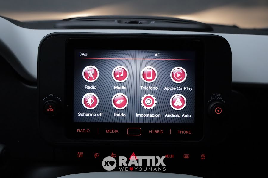 Fiat Panda Pandina 1.0 Firefly Hybrid 70CV Cross Rosso Passione Pastello  Aziendale foto 20