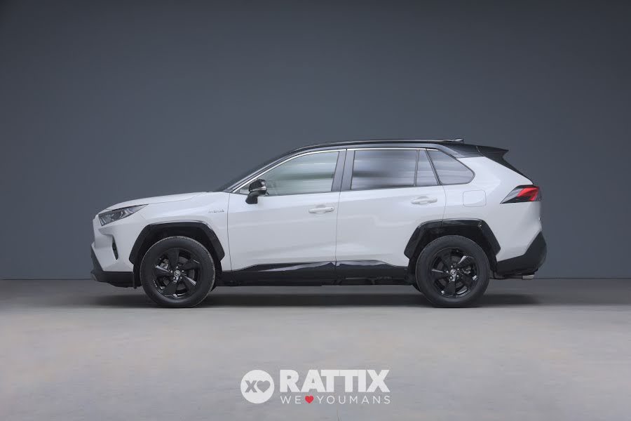 Toyota RAV 4 2.5 VVT-ie Hybrid 218CV Style e-CVT Bianco Tetto Nero  Aziendale foto 2