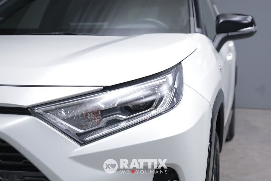 Toyota RAV 4 2.5 VVT-ie Hybrid 218CV Style e-CVT Bianco Tetto Nero  Aziendale foto 3