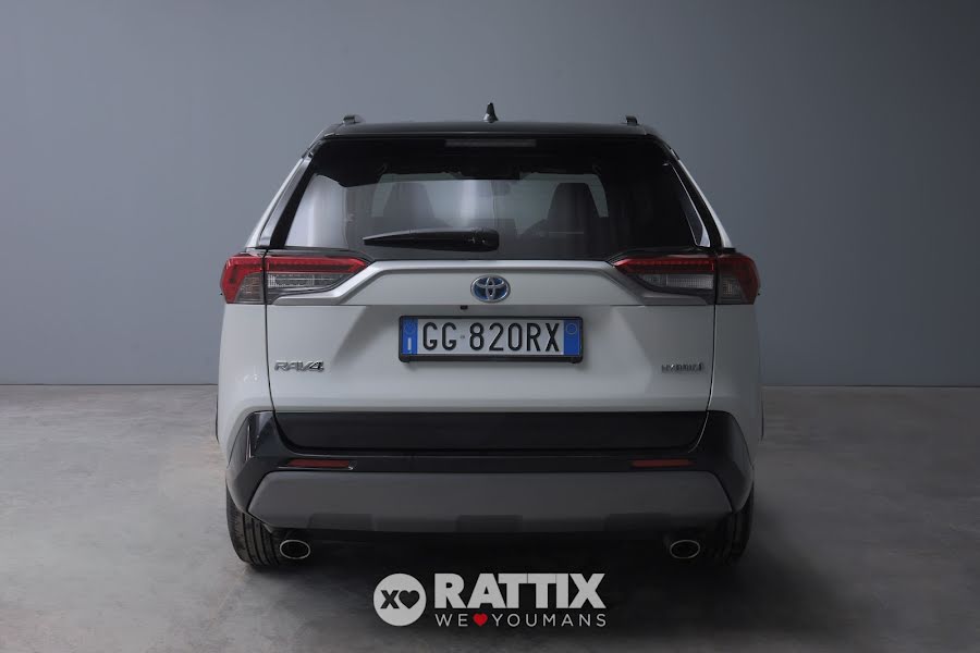 Toyota RAV 4 2.5 VVT-ie Hybrid 218CV Style e-CVT Bianco Tetto Nero  Aziendale foto 8