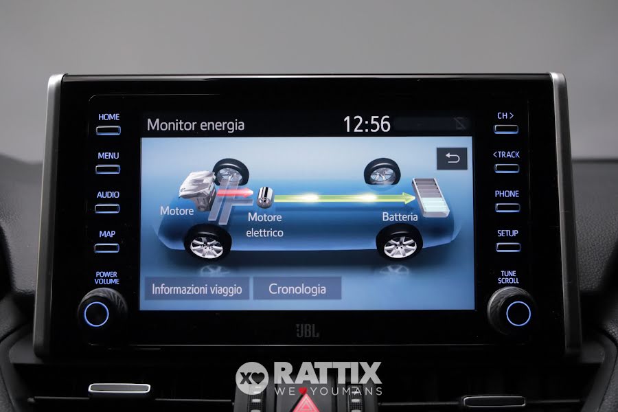 Toyota RAV 4 2.5 VVT-ie Hybrid 218CV Style e-CVT Bianco Tetto Nero  Aziendale foto 22