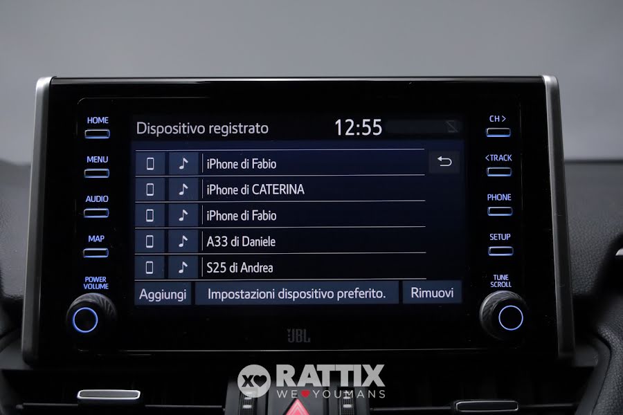 Toyota RAV 4 2.5 VVT-ie Hybrid 218CV Style e-CVT Bianco Tetto Nero  Aziendale foto 24