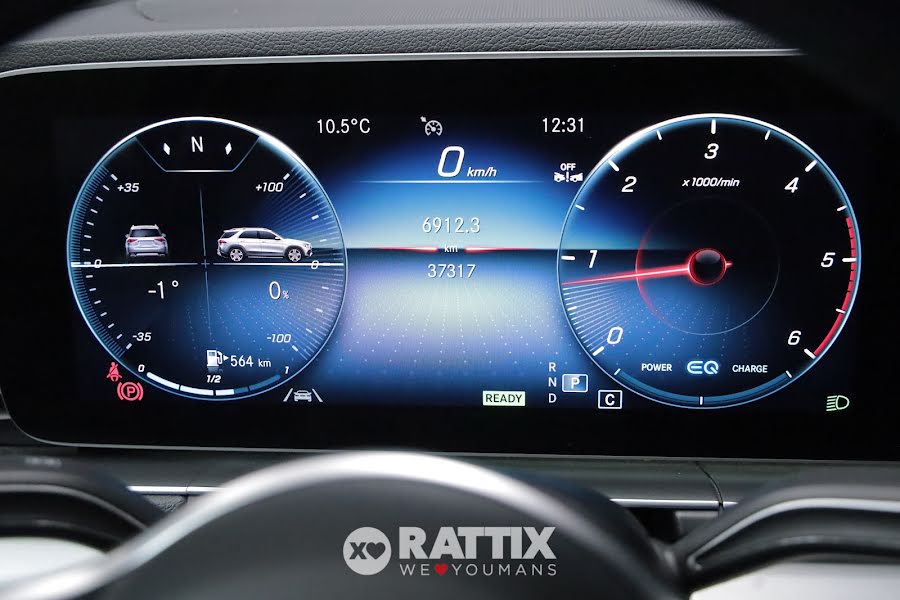 Mercedes-Benz GLE 300 d 2.0 Mhev Sport 4matic Auto + tetto apribile Argento High-Tech  Aziendale foto 16