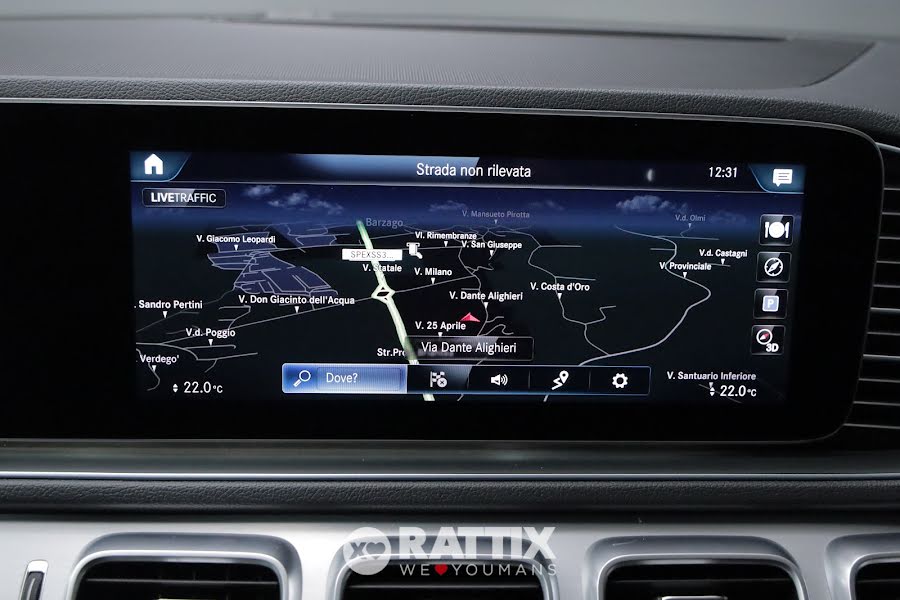 Mercedes-Benz GLE 300 d 2.0 Mhev Sport 4matic Auto + tetto apribile Argento High-Tech  Aziendale foto 19