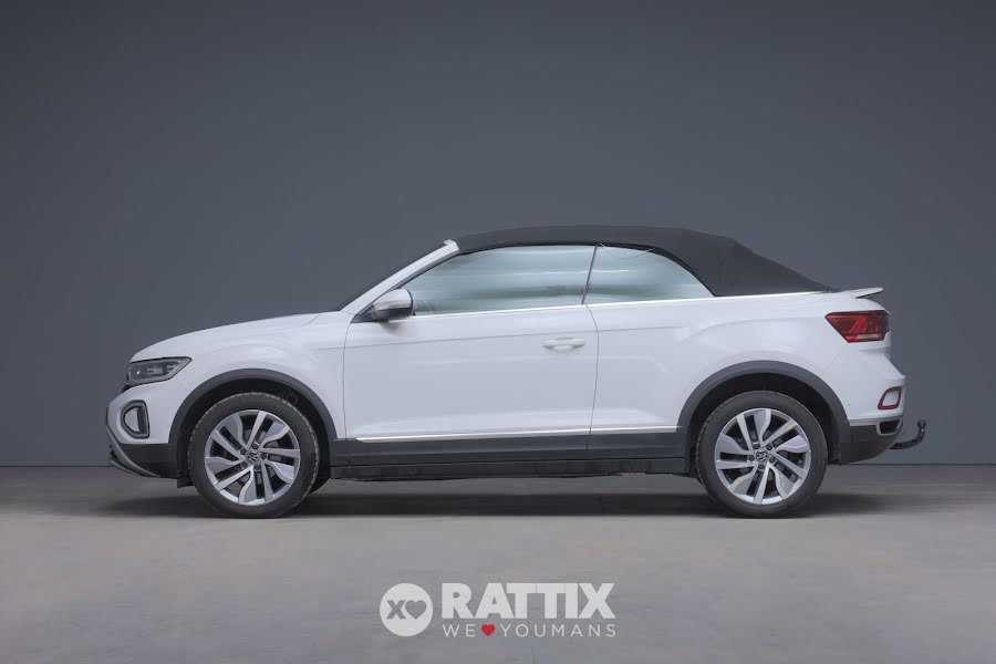 Volkswagen T-Roc Cabriolet 1.5 TSI Style DSG + gancio traino Pure White Pastello & Capote Nera  Aziendale foto 2