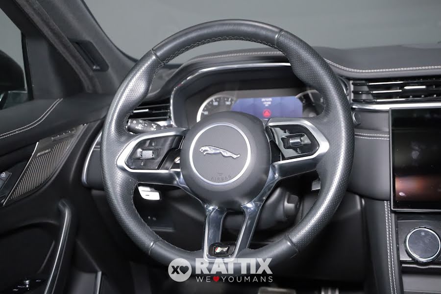 Jaguar F-Pace 2.0d i4 Mhev 204CV R-Dynamic Black AWD Auto + tetto panoramico Grigio  Aziendale foto 11