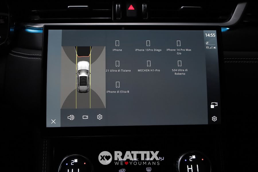 Jaguar F-Pace 2.0d i4 Mhev 204CV R-Dynamic Black AWD Auto + tetto panoramico Grigio  Aziendale foto 21