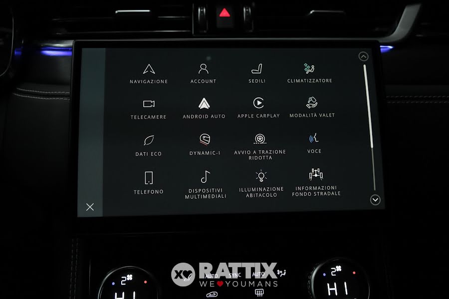 Jaguar F-Pace 2.0d i4 Mhev 204CV R-Dynamic Black AWD Auto + tetto panoramico Grigio  Aziendale foto 25