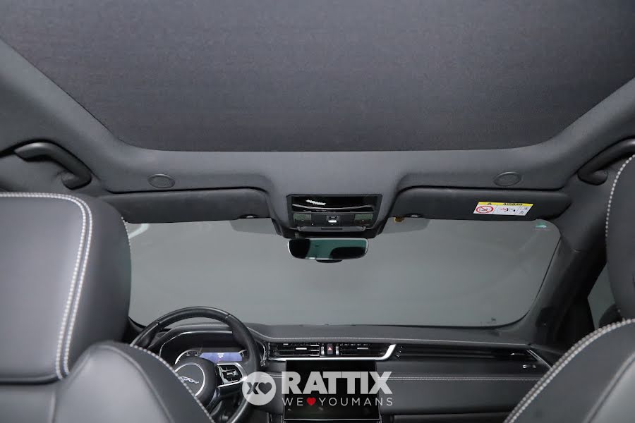 Jaguar F-Pace 2.0d i4 Mhev 204CV R-Dynamic Black AWD Auto + tetto panoramico Grigio  Aziendale foto 36