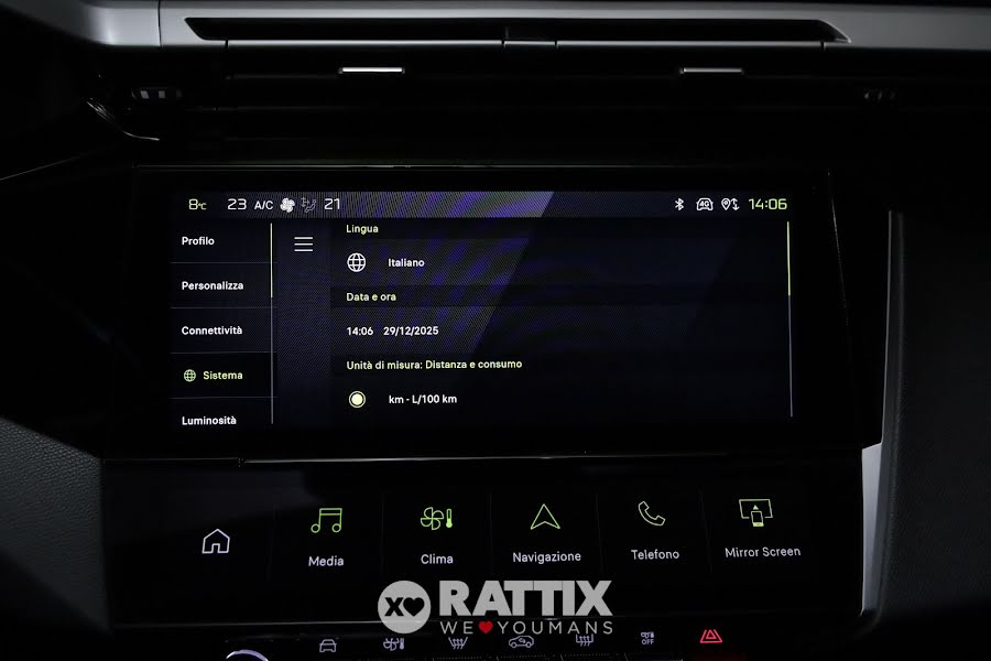 Peugeot 408 1.2 Hybrid 136CV GT e-DCS6 Bianco Banchisa  Aziendale foto 22