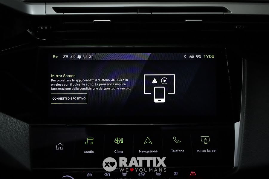 Peugeot 408 1.2 Hybrid 136CV GT e-DCS6 Bianco Banchisa  Aziendale foto 23