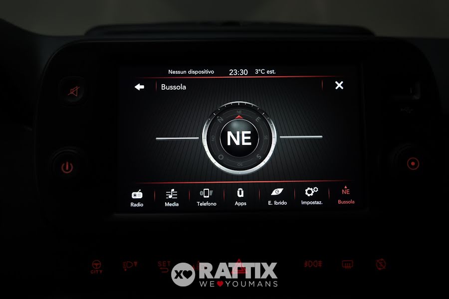 Fiat Panda 1.0 firefly hybrid 70CV Cross Rosso Passione  Aziendale foto 17