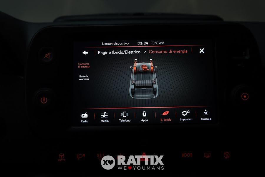 Fiat Panda 1.0 firefly hybrid 70CV Cross Rosso Passione  Aziendale foto 19