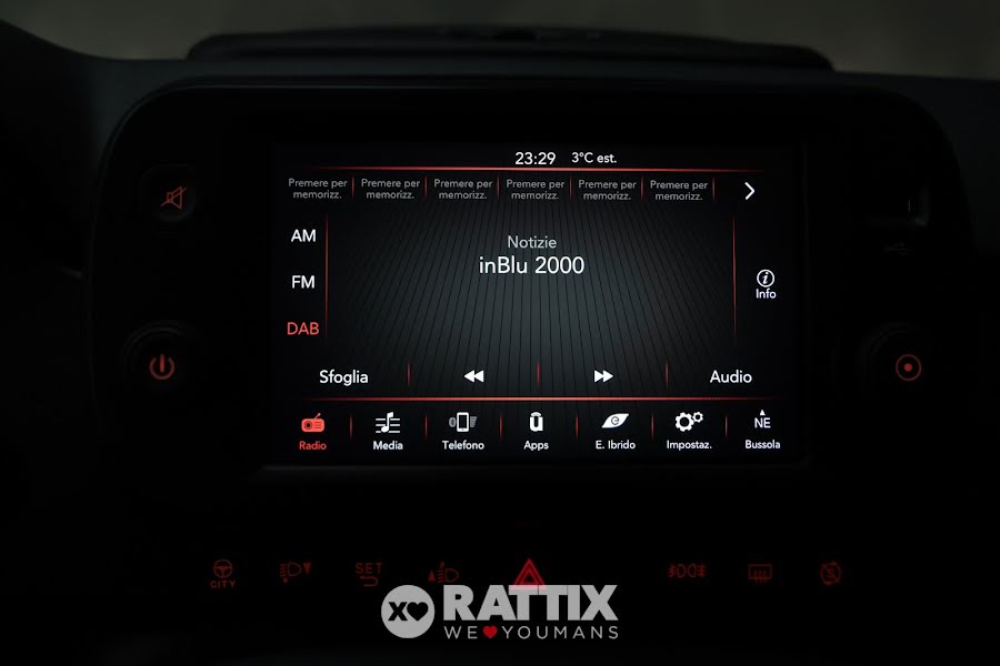 Fiat Panda 1.0 firefly hybrid 70CV Cross Rosso Passione  Aziendale foto 23