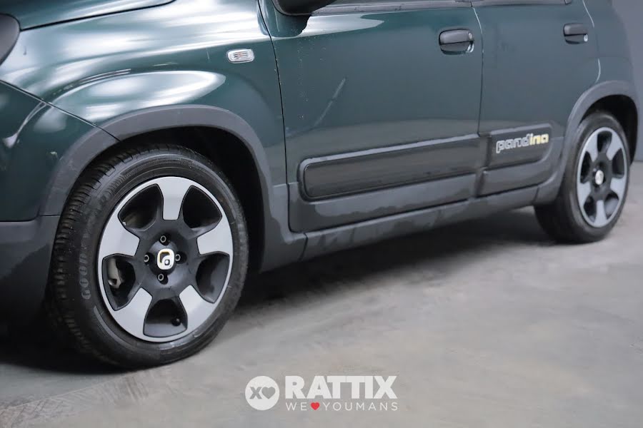 Fiat Panda Pandina 1.0 Firefly Hybrid 70CV Cross  Verde Foresta  Aziendale foto 4