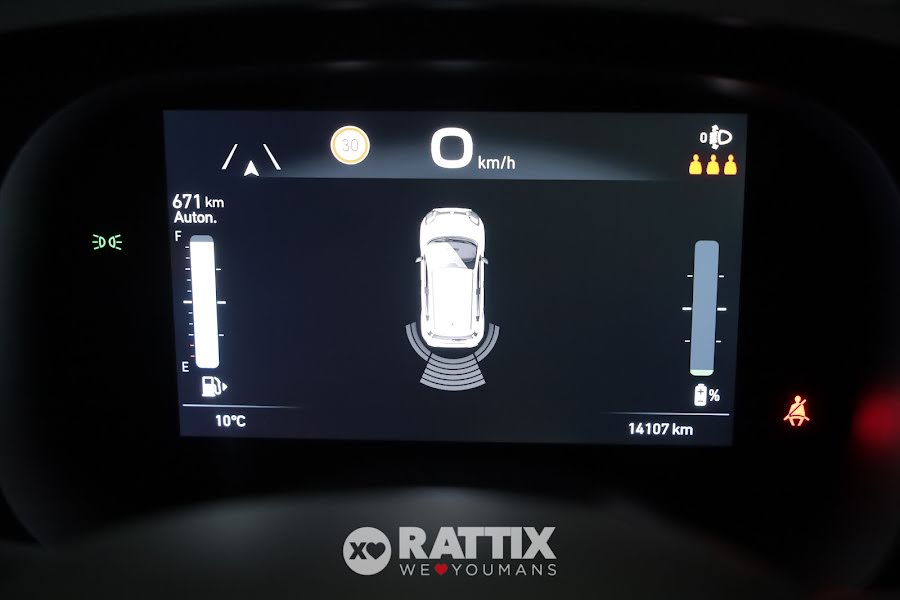 Fiat Panda Pandina 1.0 Firefly Hybrid 70CV Cross  Verde Foresta  Aziendale foto 15