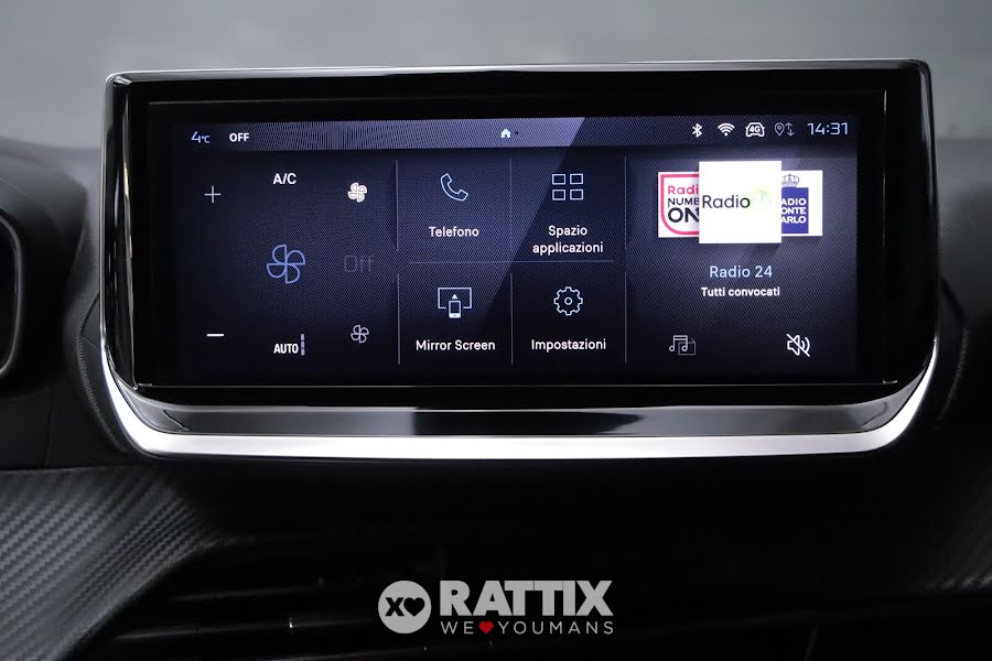 Peugeot 208 1.2 Puretech 100CV Allure Grigio Artense  Aziendale foto 18