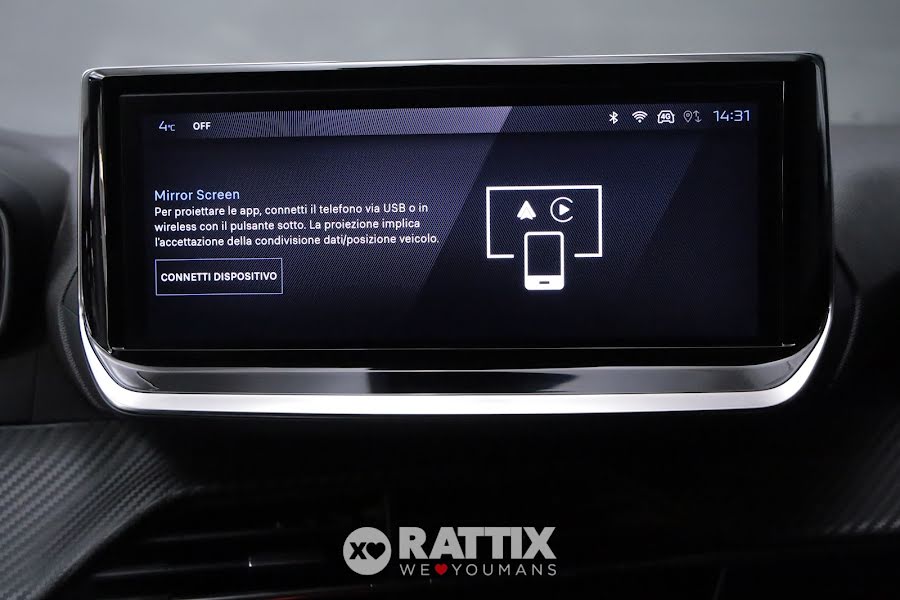 Peugeot 208 1.2 Puretech 100CV Allure Grigio Artense  Aziendale foto 19