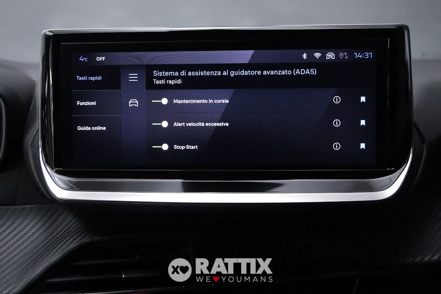 Peugeot 208 1.2 Puretech 100CV Allure Grigio Artense  Aziendale foto 20