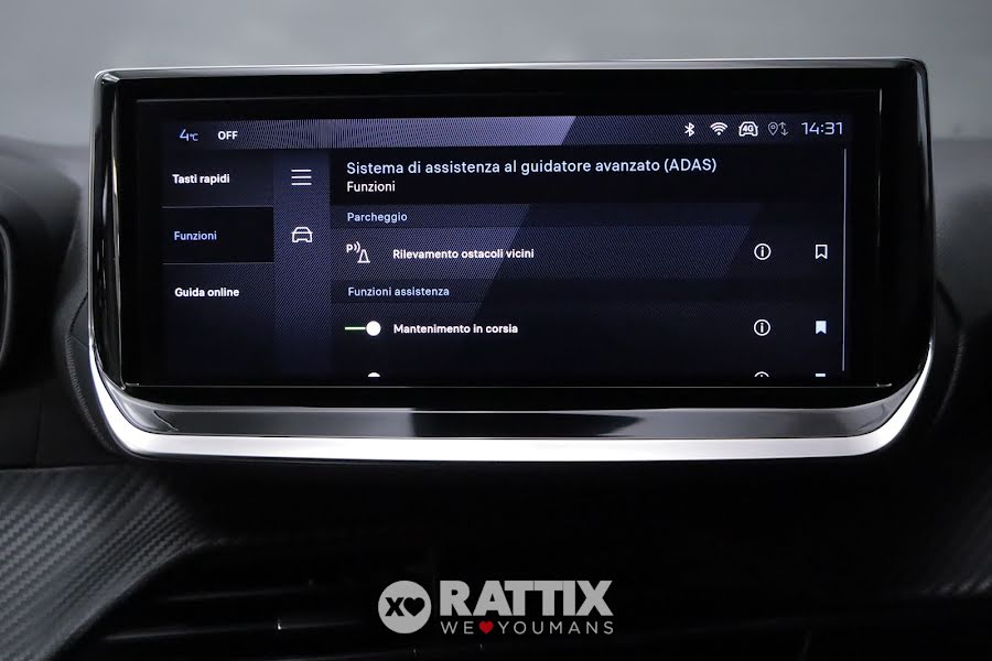 Peugeot 208 1.2 Puretech 100CV Allure Grigio Artense  Aziendale foto 21